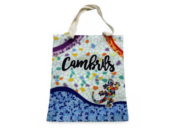 8978504 - Sa.co shopping bag 33x40 nº6 Cambrils lagarto ondas
