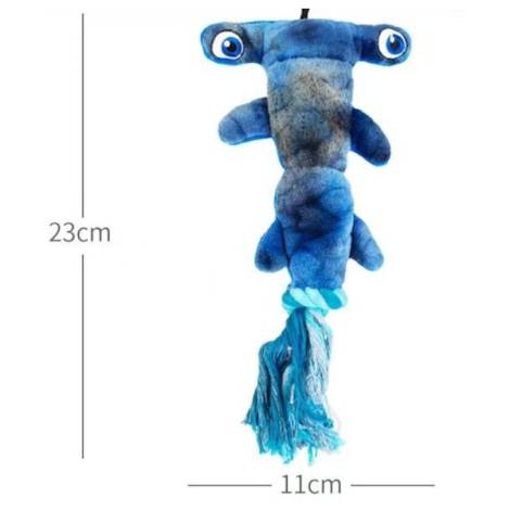 8978520 - Accesorio mascotas Peluche tiburón martillo 23x11 cm