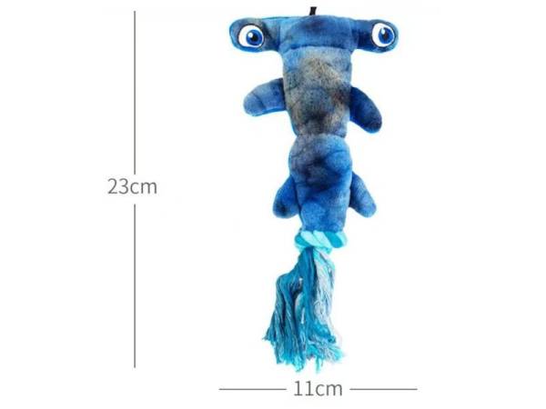 8978520 - Accesorio mascotas Peluche tiburón martillo 23x11 cm