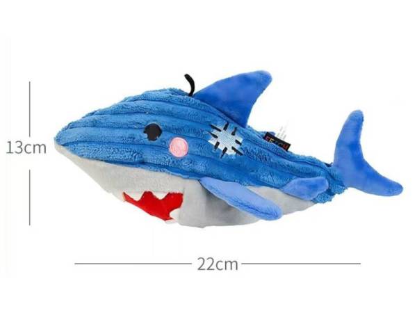 8978521 - Accesorio mascotas Peluche tiburón 13x22