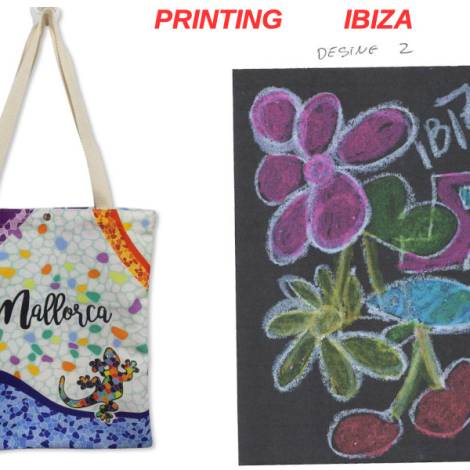8978532 - Sa.co shopping bag 33x40 desing 2 Ibiza same 8977369