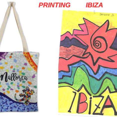 8978533 - Sa.co shopping bag 33x40 desing 3 Ibiza same 8977369