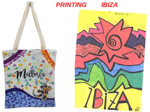 8978533 - Sa.co shopping bag 33x40 desing 3 Ibiza same 8977369