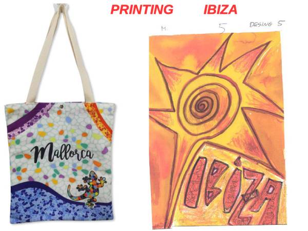 8978534 - Sa.co shopping bag 33x40 desing 5 Ibiza same 8977369