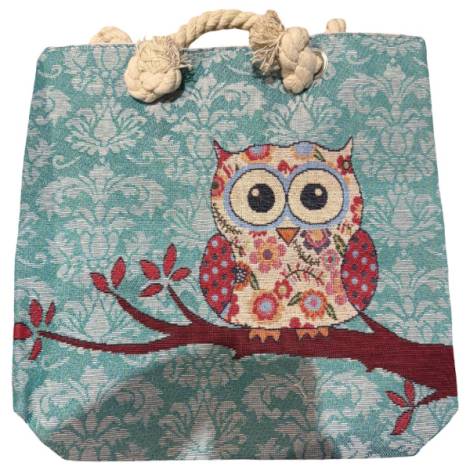 8978567 - Sa.co bolso 5000 buho rama flor love 35x34 cm
