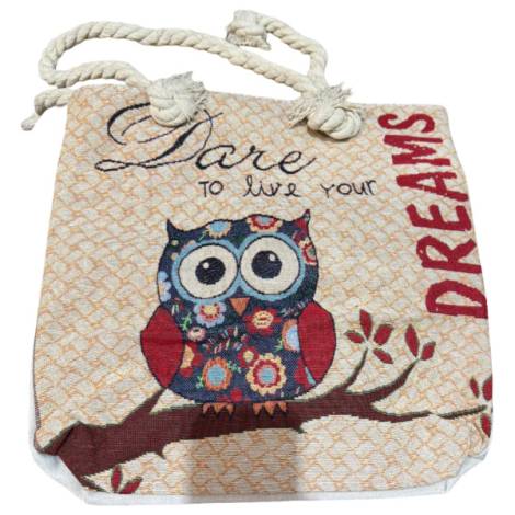 8978569 - Sa.co bolso 5000 buho rama dreams 35x34 cm