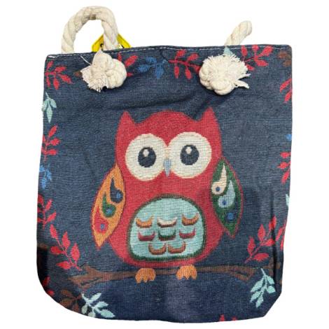 8978573 - Sa.co bolso buho tronco rojo 35x34 cm