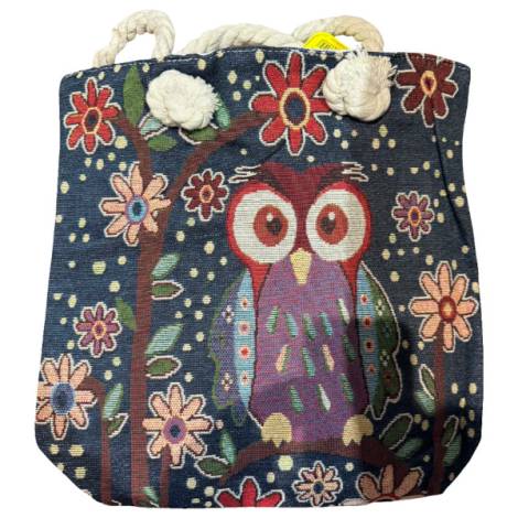 8978576 - Sa.co bolso buho whoo rayas 35x34 cm