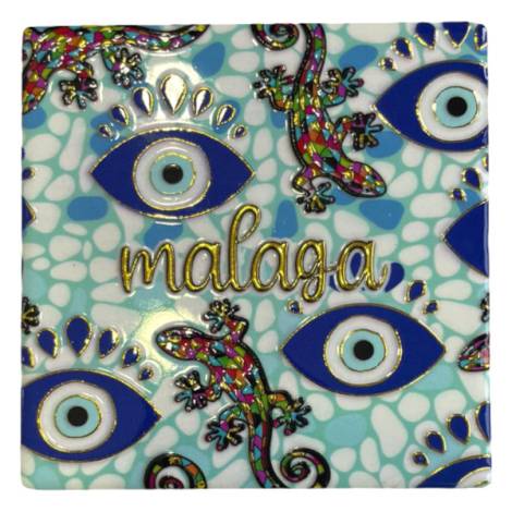 8978580 - Posavasos ceramica cuadrado diseño artex málaga 5
