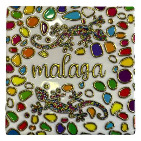 8978583 - Posavasos ceramica cuadrado diseño artex málaga 4