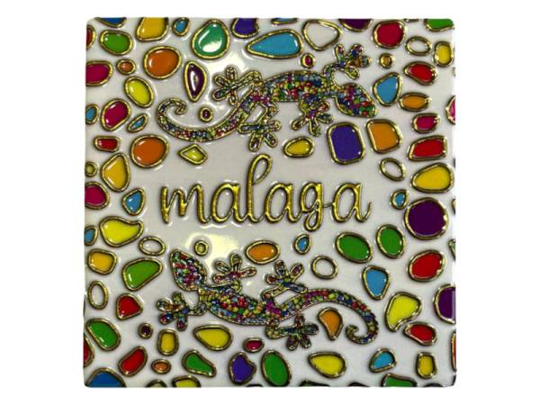 8978583 - Posavasos ceramica cuadrado diseño artex málaga 4