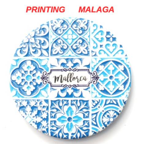 8978585 - Iman ceramica redondo relieve n4 malaga