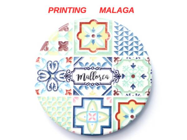 8978589 - Iman ceramica redondo relieve n8 malaga