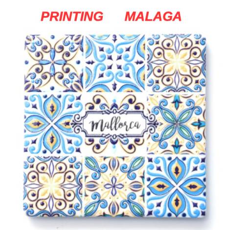 8978593 - Iman ceramica cuadrado relieve n6 malaga