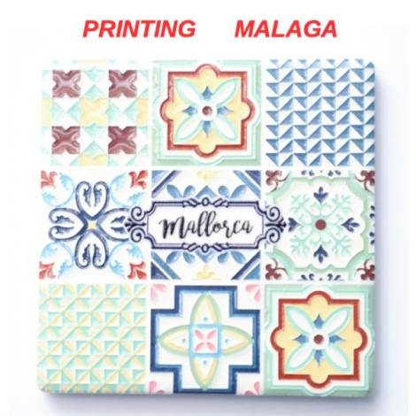 8978595 - Iman ceramica cuadrado relieve n8 malaga
