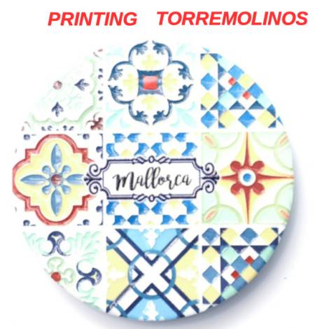 8978596 - Iman ceramica redondo relieve n3 torremolinos