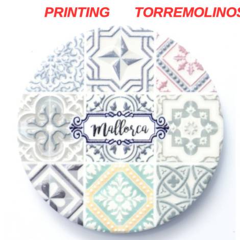 8978598 - Iman ceramica redondo relieve n5 torremolinos