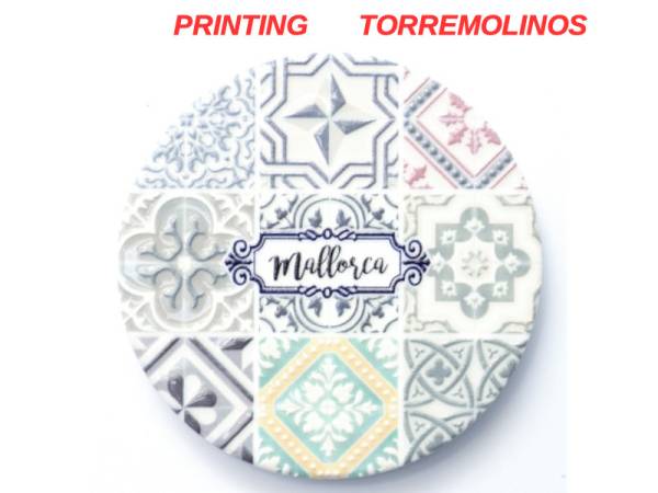8978598 - Iman ceramica redondo relieve n5 torremolinos