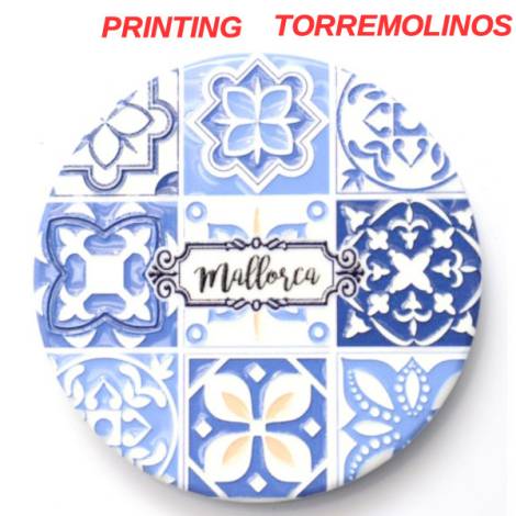 8978599 - Iman ceramica redondo relieve n6 torremolinos