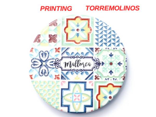 8978601 - Iman ceramica redondo relieve n8 torremolinos