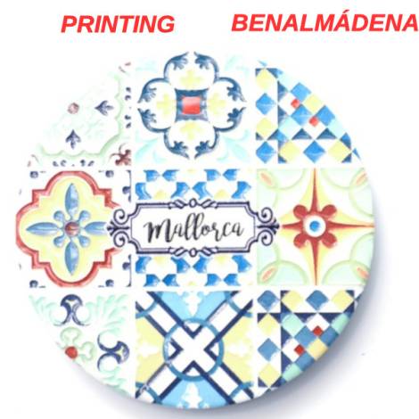 8978620 - Iman ceramica redondo relieve n3 Benalmádena