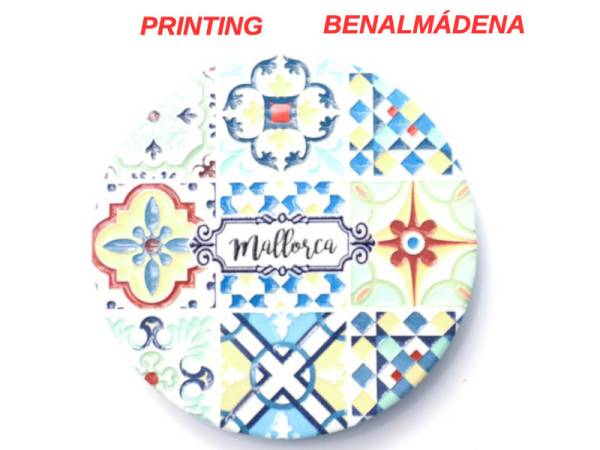8978620 - Iman ceramica redondo relieve n3 Benalmádena