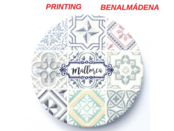 8978622 - Iman ceramica redondo relieve n5 Benalmádena