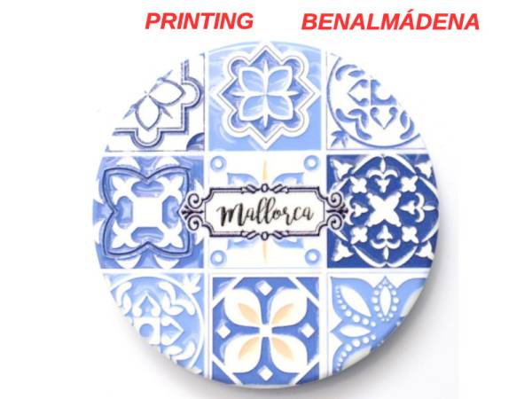 8978623 - Iman ceramica redondo relieve n6 Benalmádena