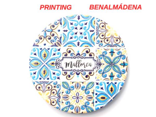 8978624 - Iman ceramica redondo relieve n7 Benalmádena