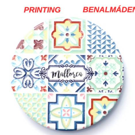 8978625 - Iman ceramica redondo relieve n8 Benalmádena