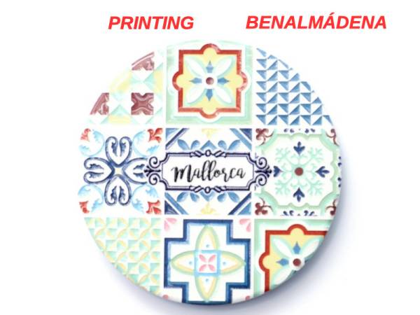 8978625 - Iman ceramica redondo relieve n8 Benalmádena