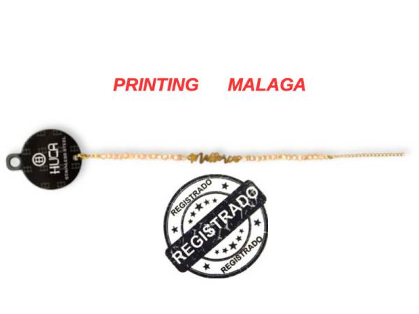 8978632 - Huca beach pulsera acero malaga (8977565)