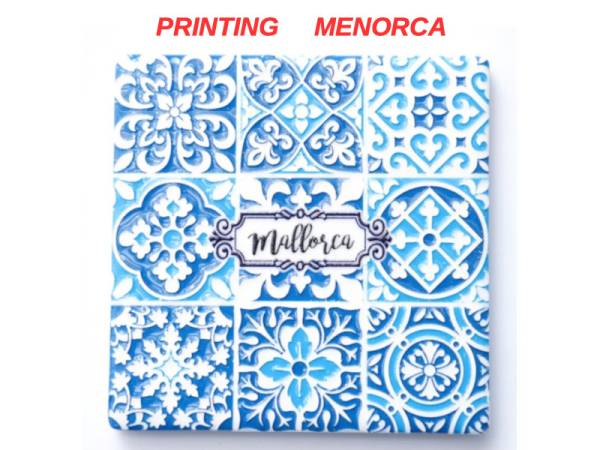 8978648 - Iman ceramica cuadrado relieve n7 Menorca