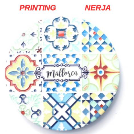 8978649 - Iman ceramica redondo relieve n3 Nerja