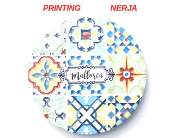 8978649 - Iman ceramica redondo relieve n3 Nerja