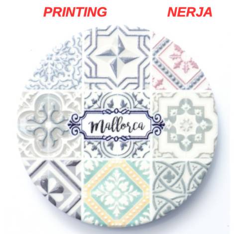 8978651 - Iman ceramica redondo relieve n5 Nerja