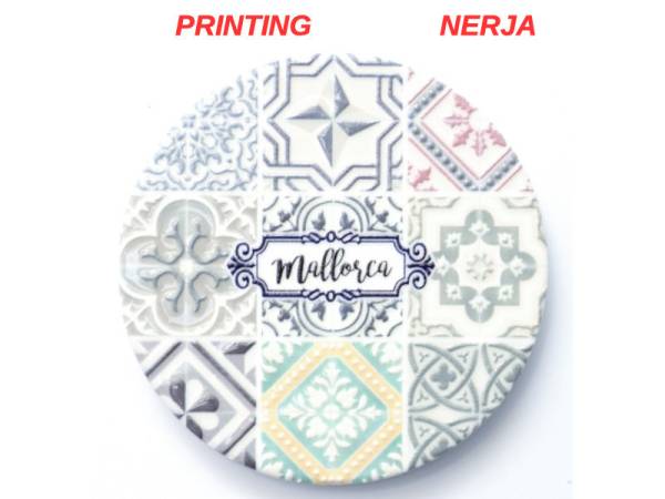 8978651 - Iman ceramica redondo relieve n5 Nerja