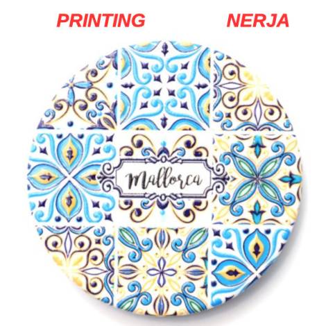 8978653 - Iman ceramica redondo relieve n7 Nerja