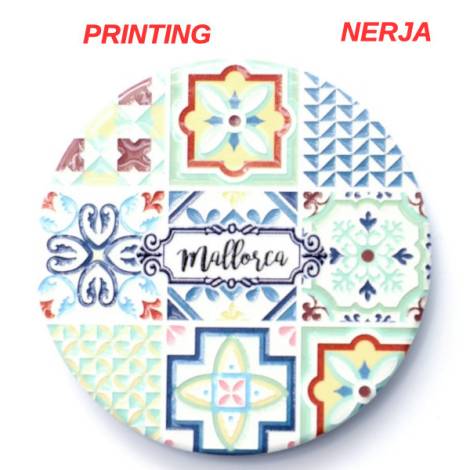 8978654 - Iman ceramica redondo relieve n8 Nerja