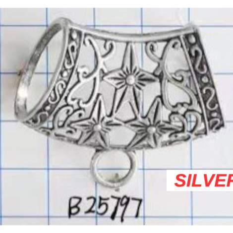 8978776 - Accessories 31.8x25mm B25797 silver