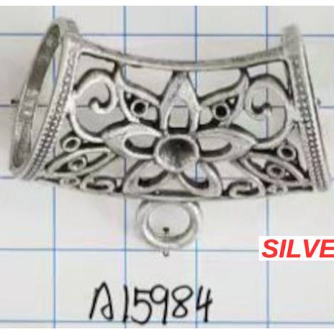 8978794 - Accessories 31.8x25mm A15984 silver