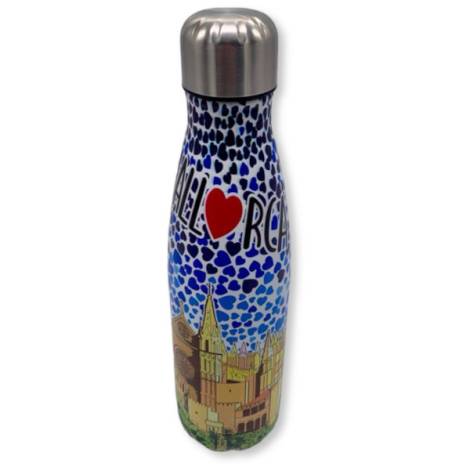 9021262 - Botella reutilizable aluminio desing cc Mallorca 500 ml