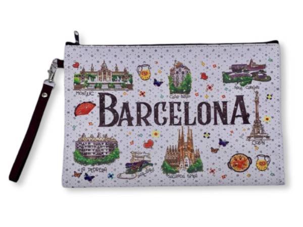 9021290 - Sa.co cosmetic bag glitter Barcelona