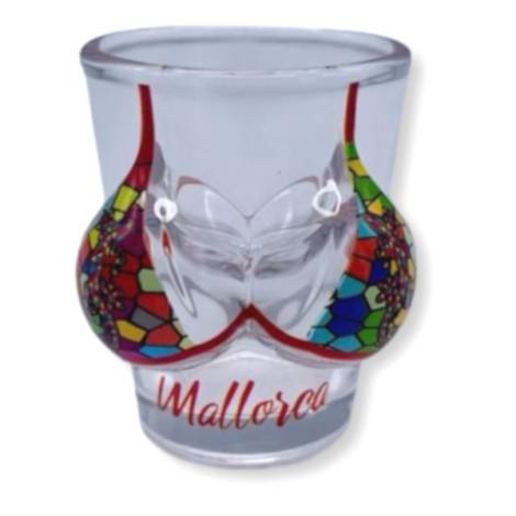 9021293 - Chupito bikini Mallorca mosaico rojo