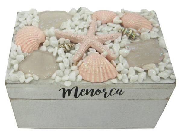 905205 - Caja rectangular x905150 pink menorca
