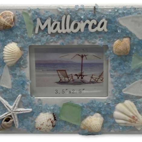 905254 - Portafotos pequeño turquesa ls23-2113d Mallorca
