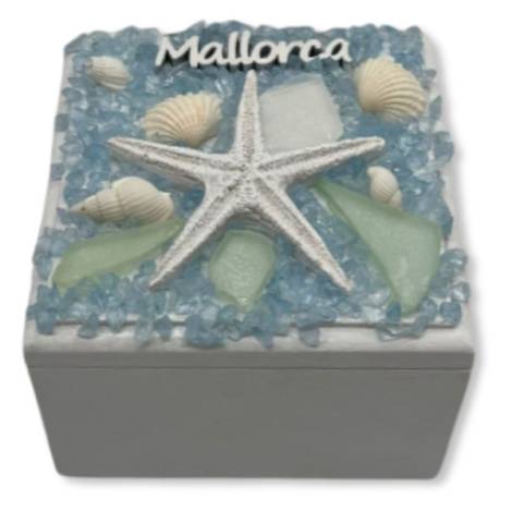 905257 - Caja cuadrada turquesa ls23-2102c Mallorca