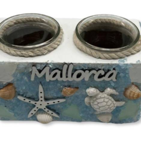 905263 - Velero cuadrado doble turquesa ls23-2130b Mallorca