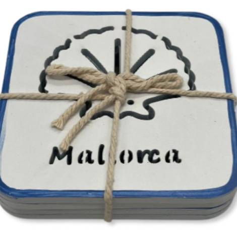 905268 - Posavasos concha ls23-2073b set 4 Mallorca