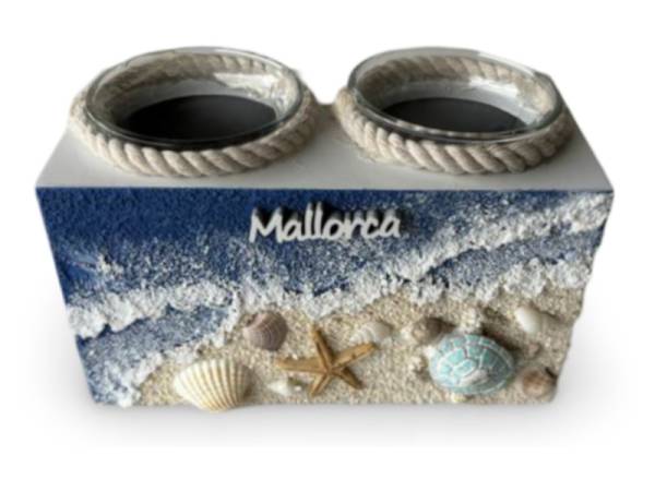 905316 - Portavelas doble Mallorca